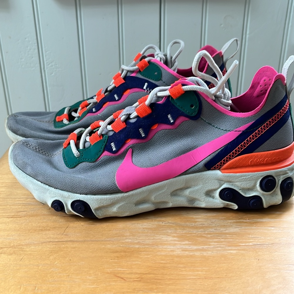 Nike React, Gray/Multi, 7 - image 3